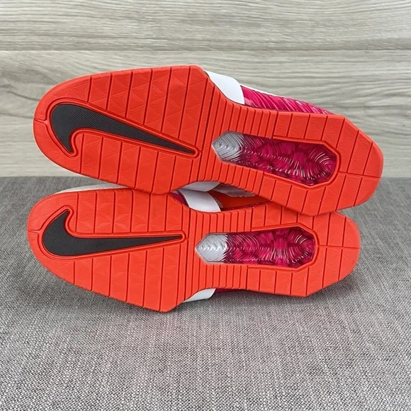 Nike Romaleos 4 SE 'Rawdacious' White Crimson Weightlifting DJ4487-121 Mens 13